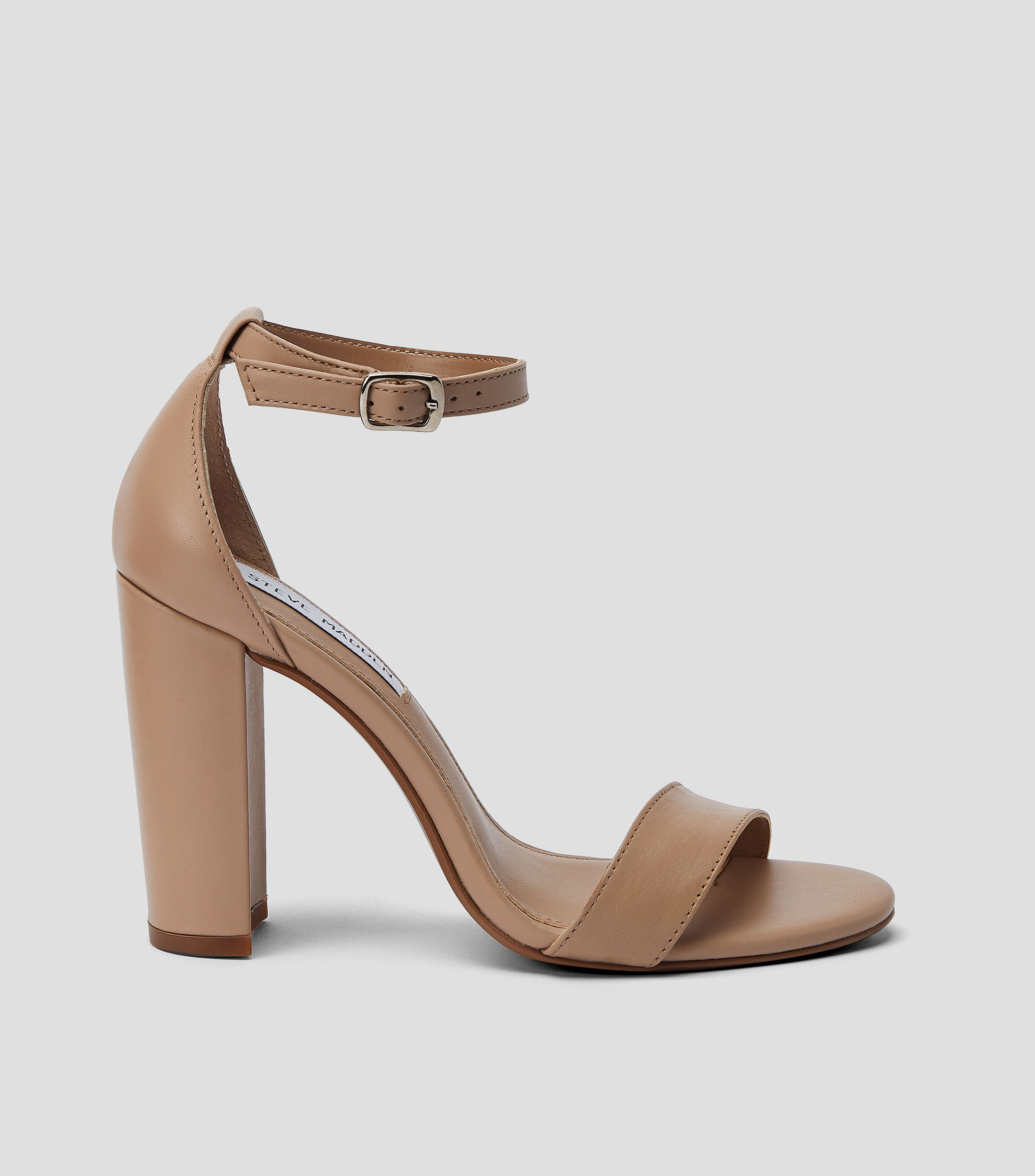 Sandalias con tacon alto de media luna Carrson Mujer